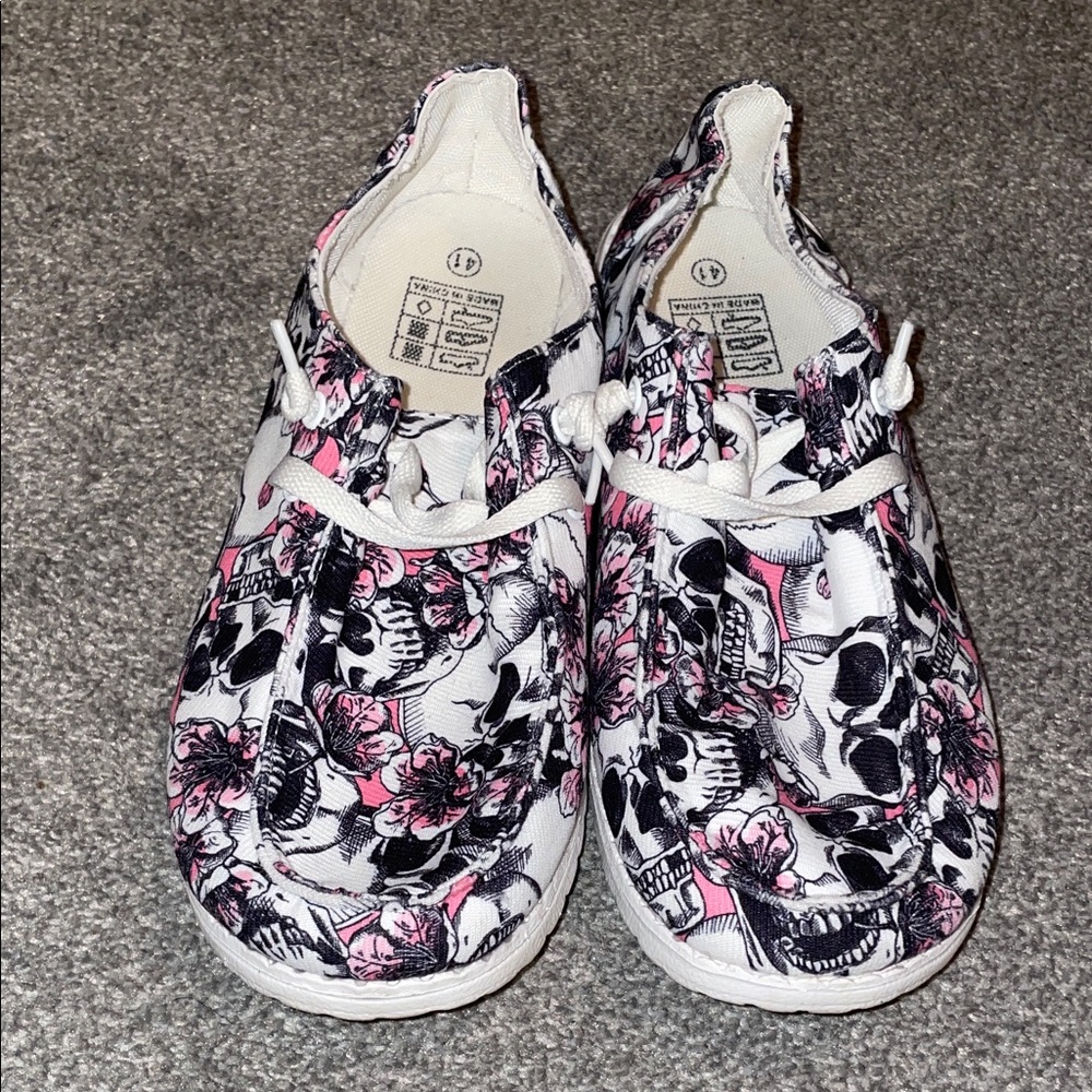 & Other Stories Black and Pink Patterned Women's Shoes